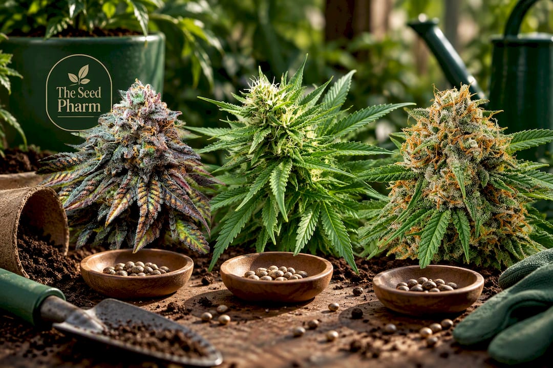 Beginners, Measure First: Plant Cannabis Seeds 6–13 Mm Deep Harlequin 1:18 Strain Cbd Seeds