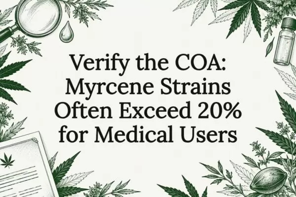Decorative Myrcene Coa Verification Title Card