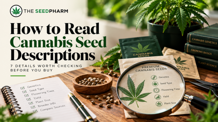 How To Read Cannabis Seed Descriptions